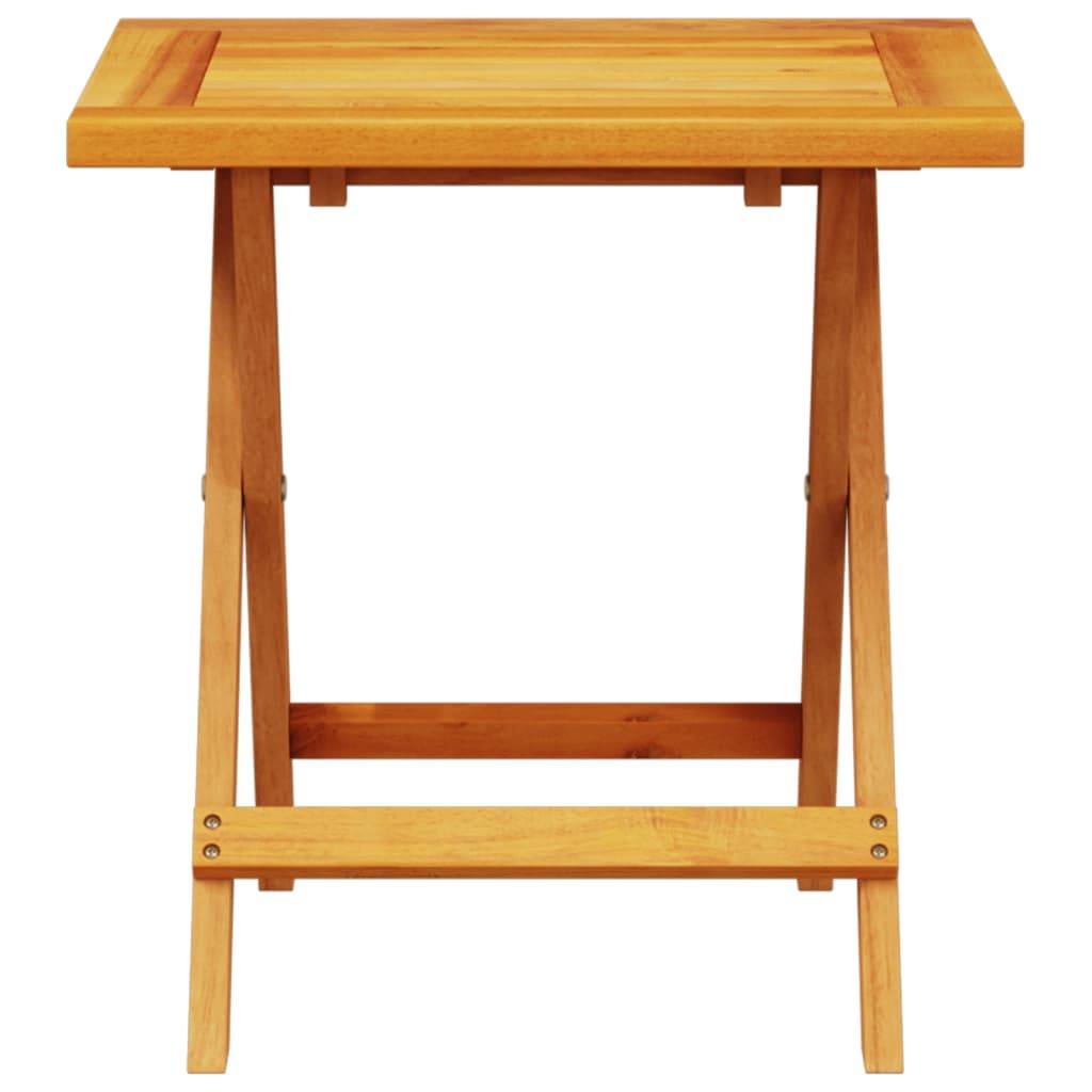 Table d’appoint de jardin en bois d'acacia massif 40 x 40 x 40 cm - PANGIVO - Image 3