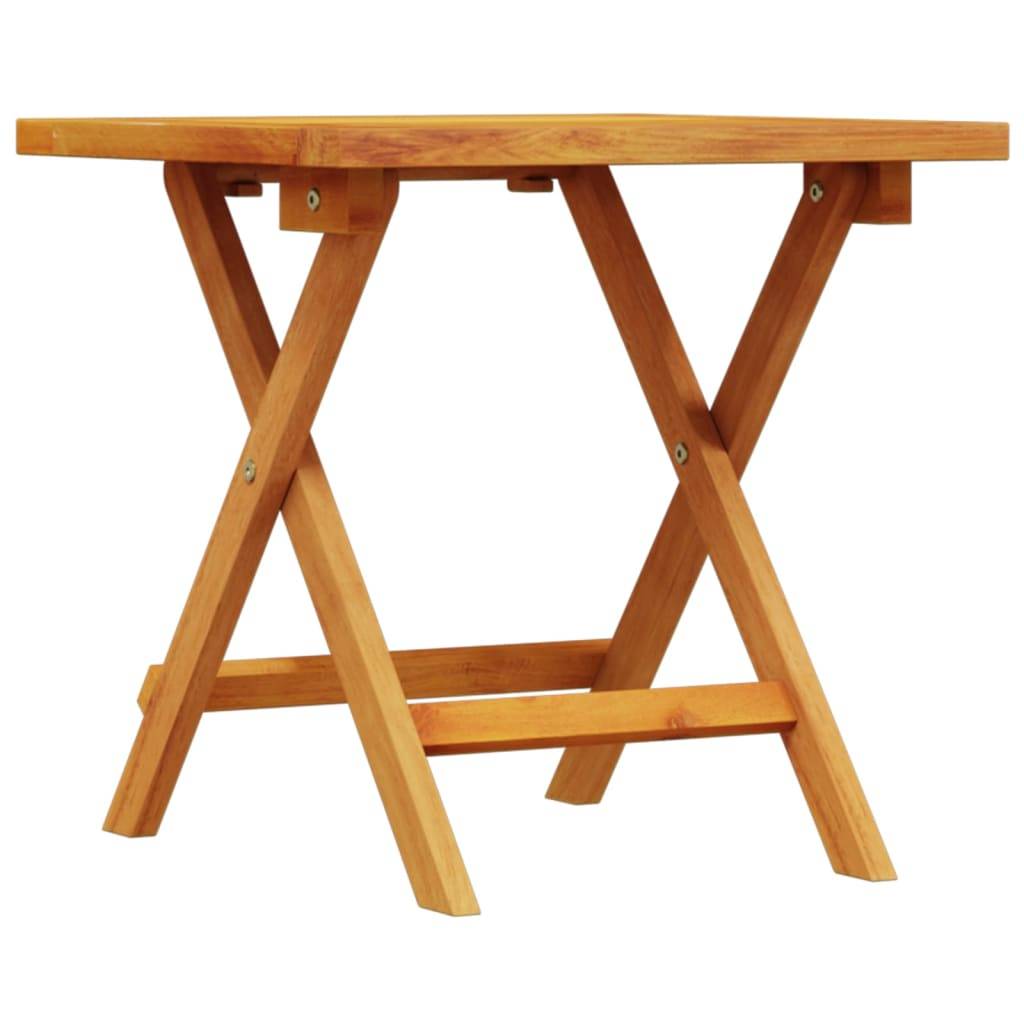 Table d’appoint de jardin en bois d'acacia massif 40 x 40 x 40 cm - PANGIVO - Image 5