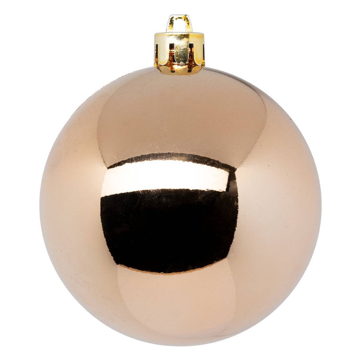 Atmosphera - Kit de 18 Boules de Noël beige - Atmosphera Créateur d'intérieur - Imagen 4