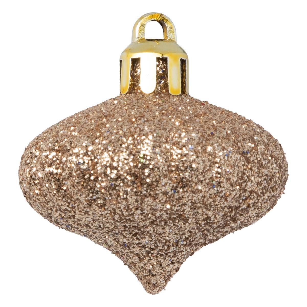 Atmosphera - Kit de 18 Boules de Noël beige - Atmosphera Créateur d'intérieur - Imagen 9