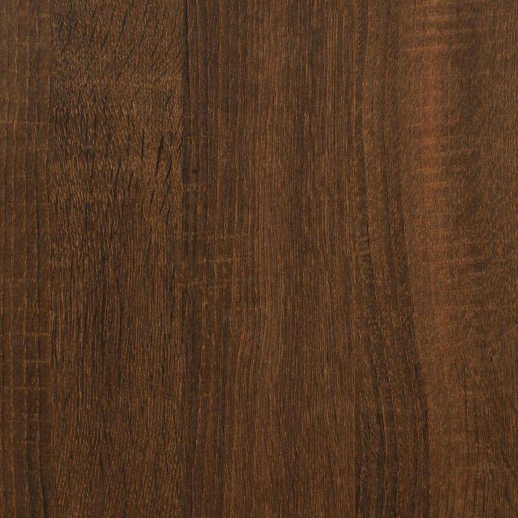 Vidaxl - Garde-robe Chêne marron 80x52x180 cm Bois d'ingénierie - vidaXL - Imagen 5