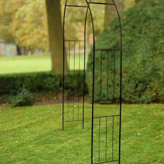Esschert Design - Arche pour plantes grimpantes décors droits - Image 3