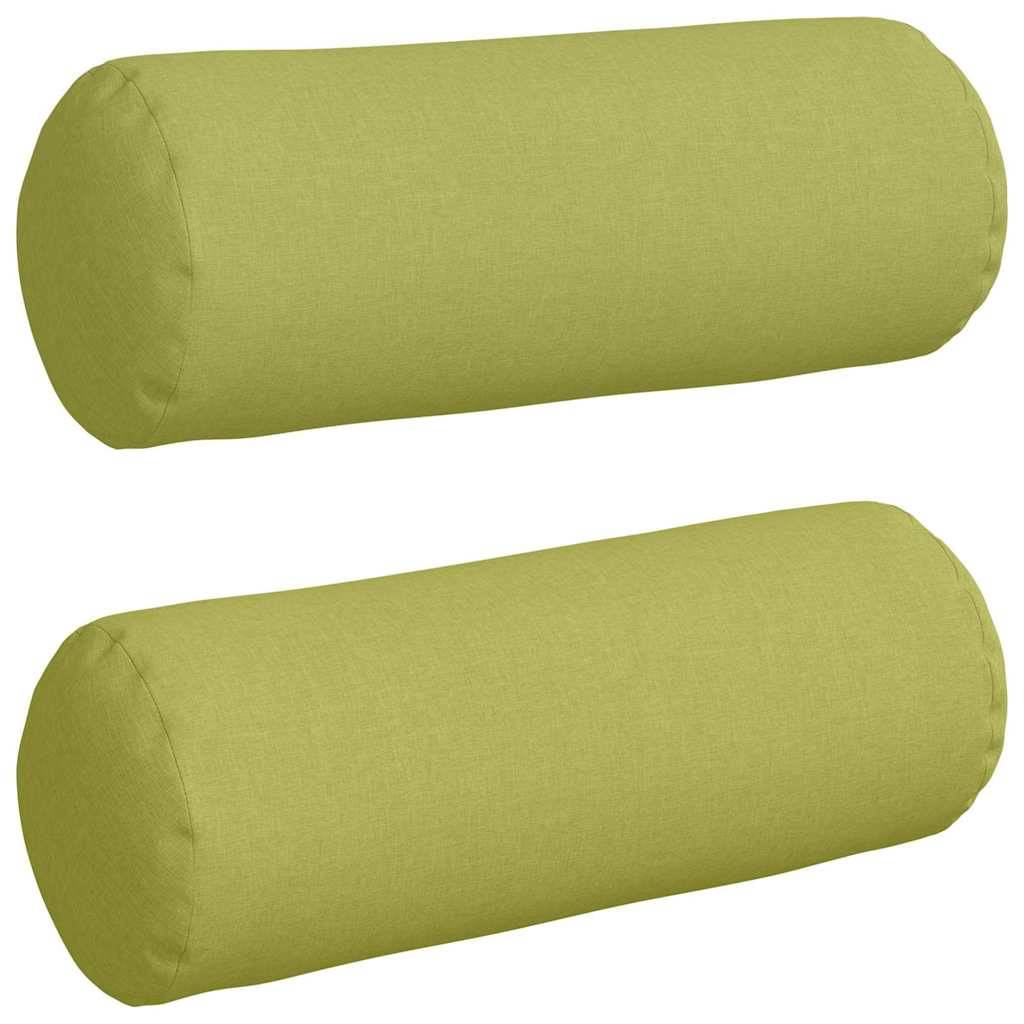 Lot de 2 Coussins Polochons Géants Tissu Doux Housse Lavable pour Chambre et Salon Vert Clair 25x70 cm – ComfortXL Outdoor Living - Image 2