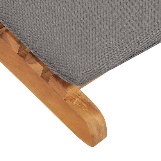 Helloshop26 - Lot de 2 transats chaise longue bain de soleil lit de jardin terrasse meuble d'extérieur avec coussins bois massif de teck - Imagen 6