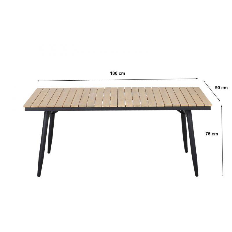 Beau Rivage - Table de jardin ALBA en bois d'acacia FSC 180 cm Beau Rivage - Imagen 3