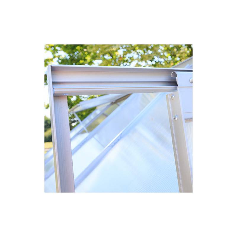 Habitat Et Jardin - Serre Jardin Polycarbonate "diamant 86" + Base - 4,75m² -habitat Et Jardin - Image 7