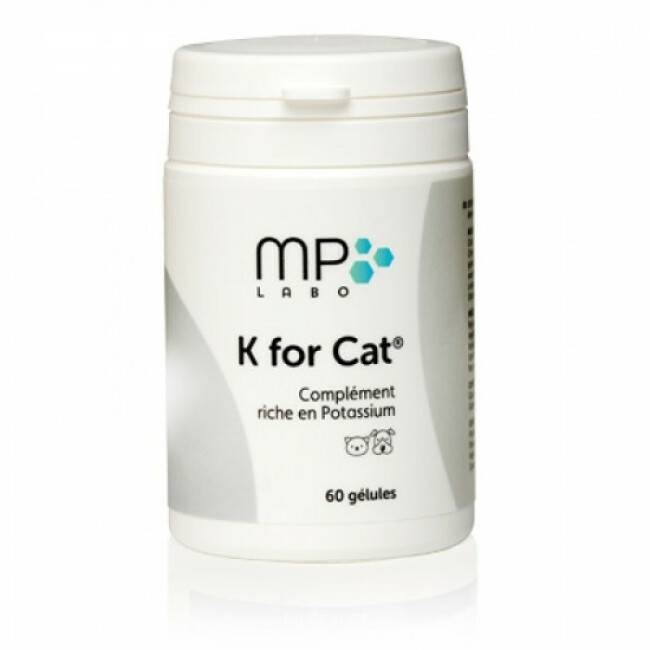 K for Cat Mp Labo Complément riche en potassium Boîte 60 gélules - Imagen 1