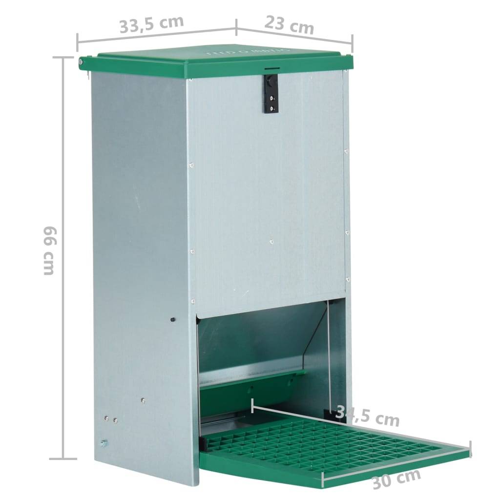 Vidaxl - Mangeoire automatique pour volaille avec pédale 20 kg vidaXL 171447 - Imagen 3