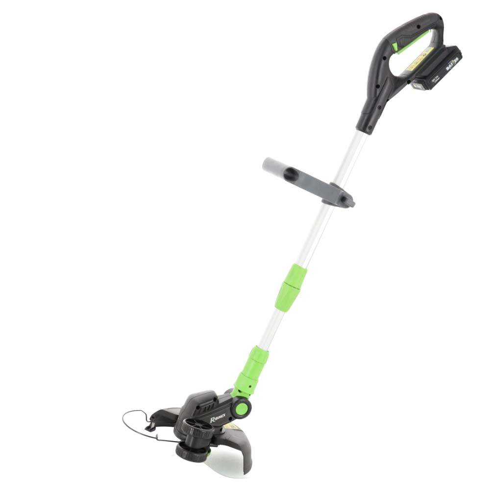 Ribimex - Coupe-bordure R-BAT20 à batterie, 1 batterie 20V 2 Amp et câble de charge USB - Imagen 3