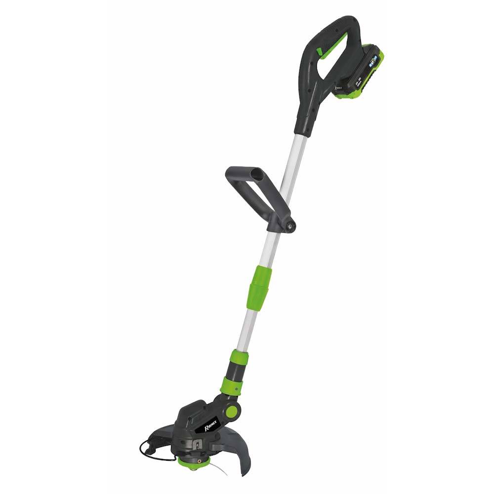 Ribimex - Coupe-bordure R-BAT20 à batterie, 1 batterie 20V 2 Amp et câble de charge USB - Imagen 1
