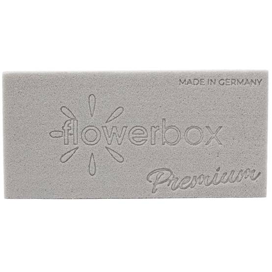 Flowerbox - 3x OASIS® SEC mousse de piquage pour arrangements de fleurs séchées - 23 x 11 x 3,6 cm - pour mariage, anniversaire, église, en forme de brique - Image 4