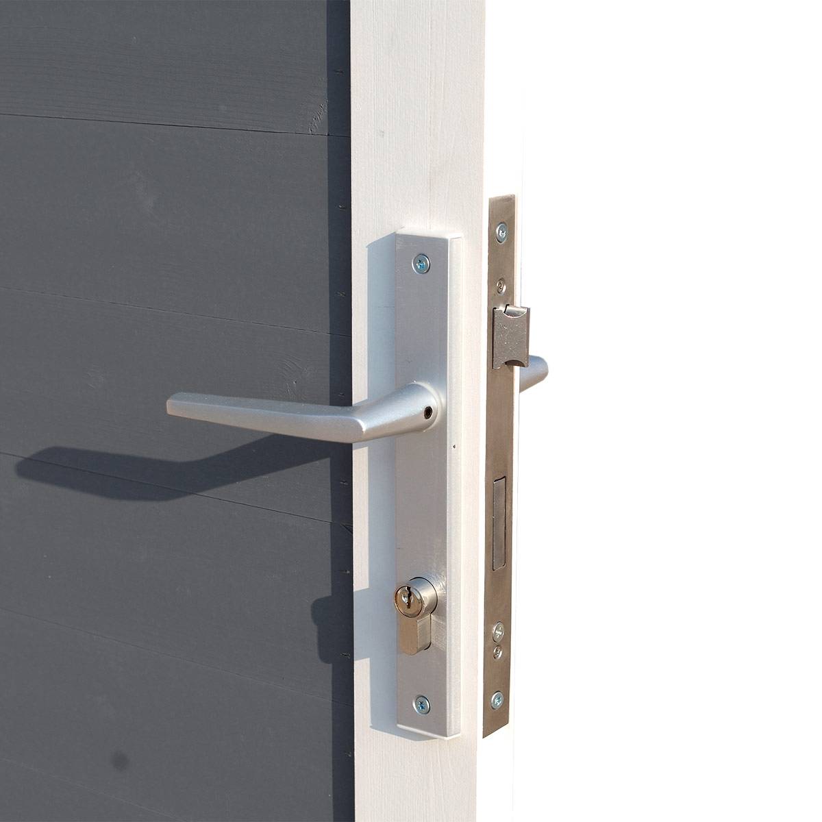 Abri de jardin en bois anthracite Bertilo 4,32 m² - Bertilo - Imagen 4