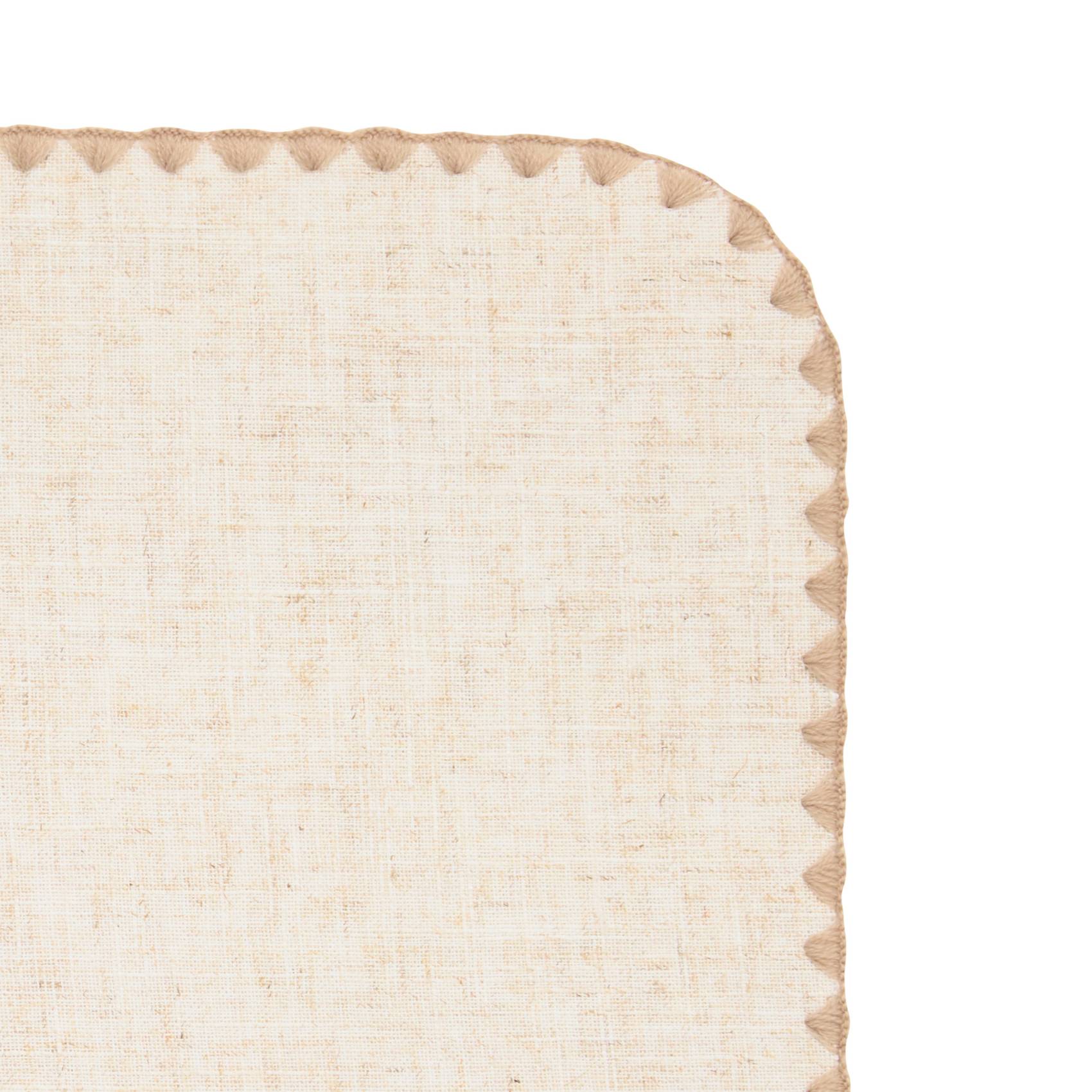 Set de table rectangulaire en poly-lin - ATMOSPHERA - Lin - Beige - Image 2