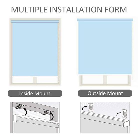 Store vertical extérieur aluminium balcon terrasse brise-vue anti-UV 120x200cm gris - ComfortXL Outdoor Living - Image 4