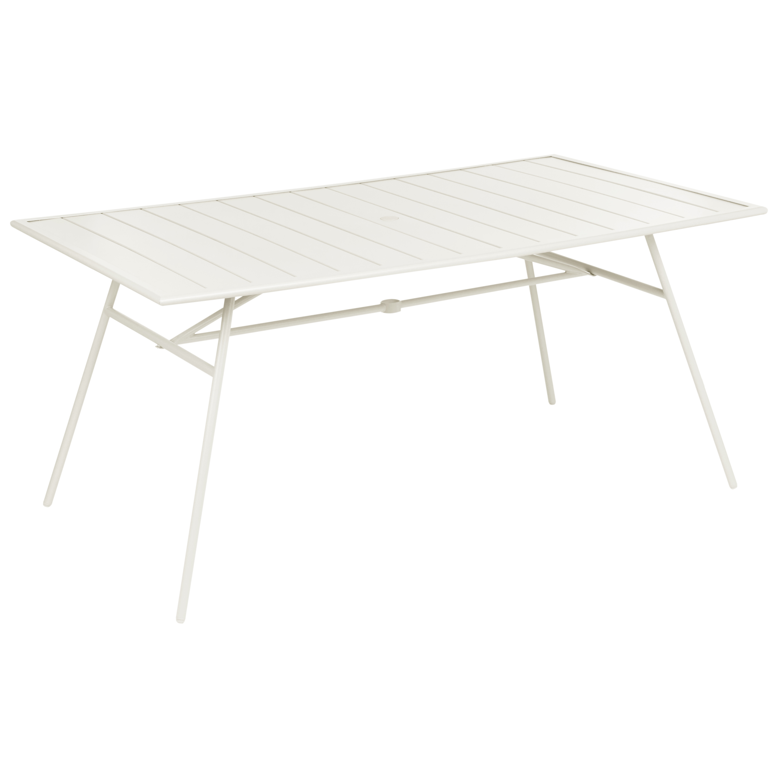 Table de repas Métal Beige clair TERENZO - Beliani - Image 1