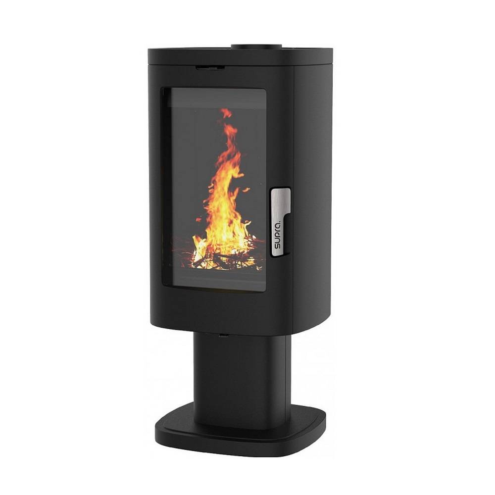 Supra - Poêle à bois fonte 11.5kw noir FR9016190B Supra - Imagen 1