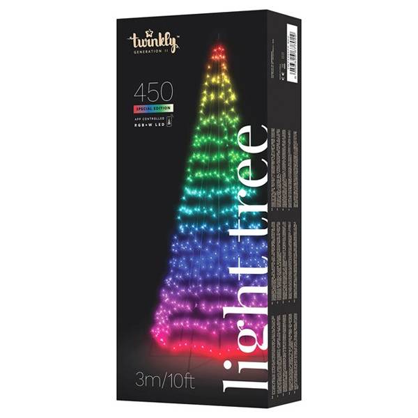 Sapin connecté IP44 3m 450 LEDS multicolores RGBW TWINKLY LIGHT TREE - Imagen 1