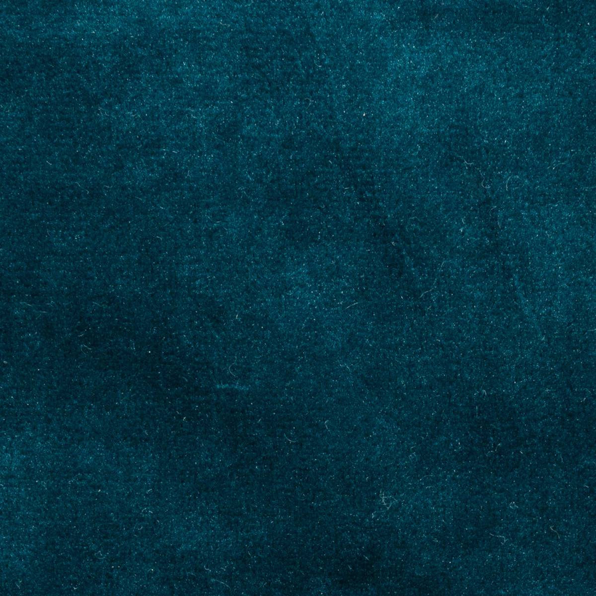 Atmosphera - Lot de 2 Rideaux à  œillets Occultant en Velours Bleu canard 140 x 260 cm - Imagen 3