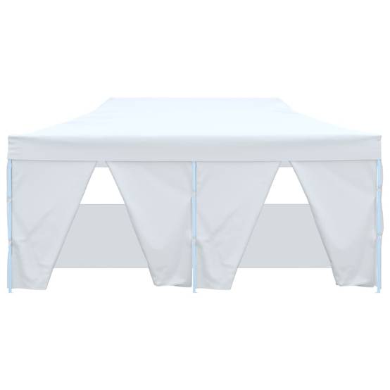 ComfortXL - Tente Pliante Acier avec 4 Parois Vitrées Imperméable pour Jardin Réception Blanc 3x6m – ComfortXL Outdoor Living - Image 3