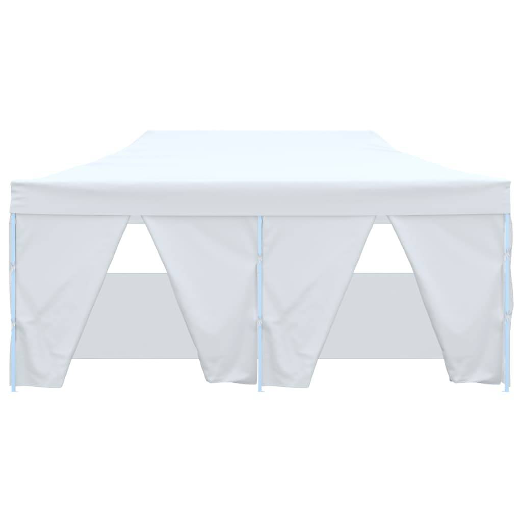 ComfortXL - Tente Pliante Acier avec 4 Parois Vitrées Imperméable pour Jardin Réception Blanc 3x6m – ComfortXL Outdoor Living - Image 3