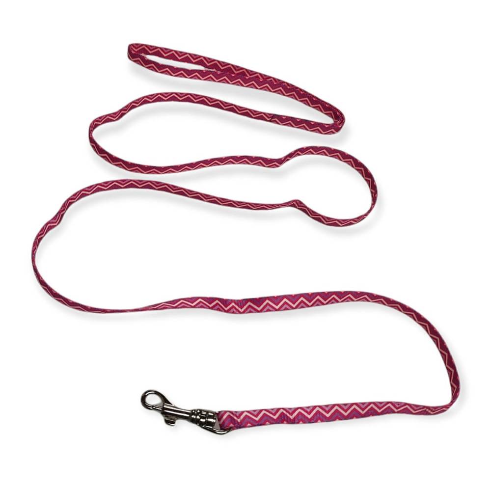 Laisse rose PUPPY PIXIE  8 mm x 1,20 m pour chiots - Imagen 1