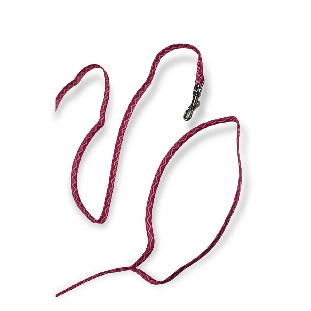Laisse rose PUPPY PIXIE  8 mm x 1,20 m pour chiots - Imagen 3