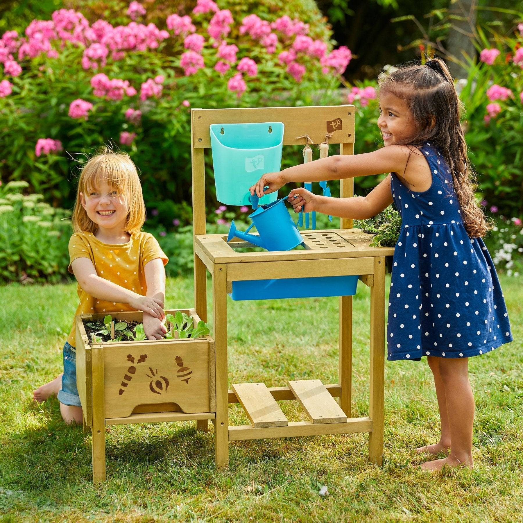 Tp Toys - Table à rempoter pour enfant PETIT JARDINIER bois FSC® - Imagen 1