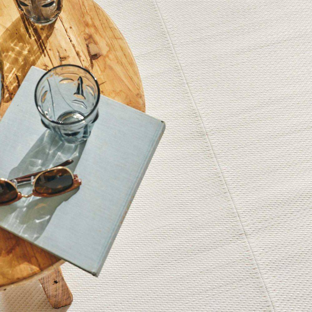 Jardindeco - Tapis extérieur en polypropylène Spargi 1747 blanc 150 x 220 cm - Imagen 4
