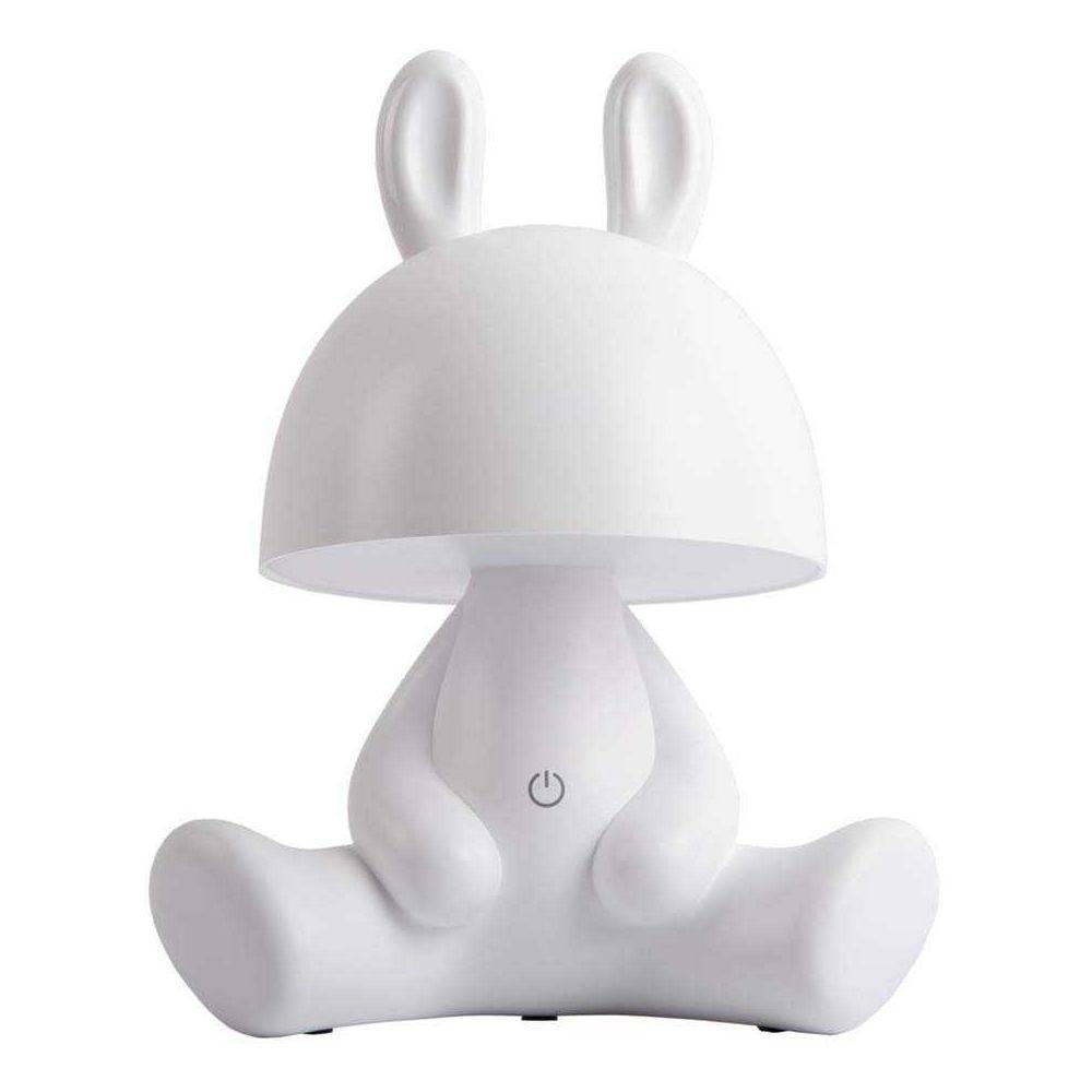 Leitmotiv - Lampe à poser en plastique LED Bunny Blanc - Imagen 3