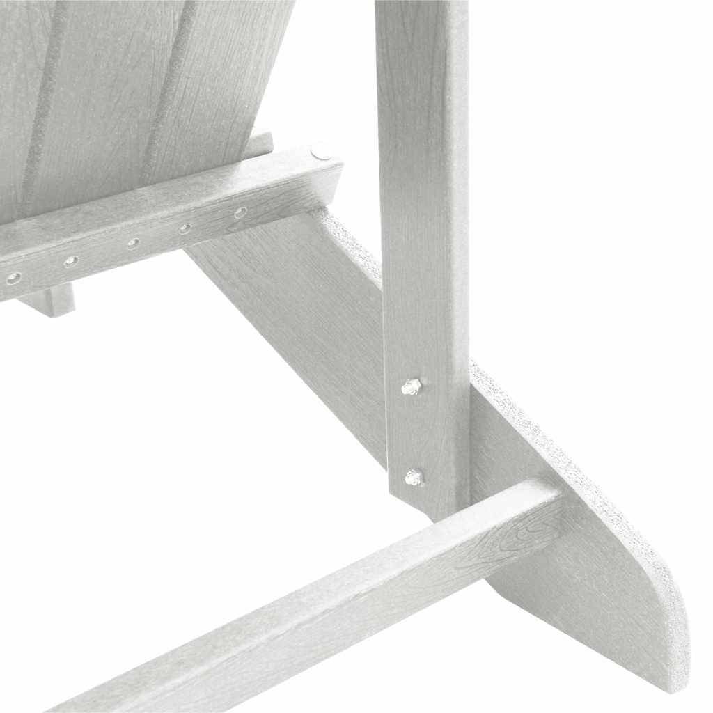Chaise de jardin Polyéthylène Blanc 82 x 74 x 92 cm, Poids :36kg - PANGIVO - Image 9