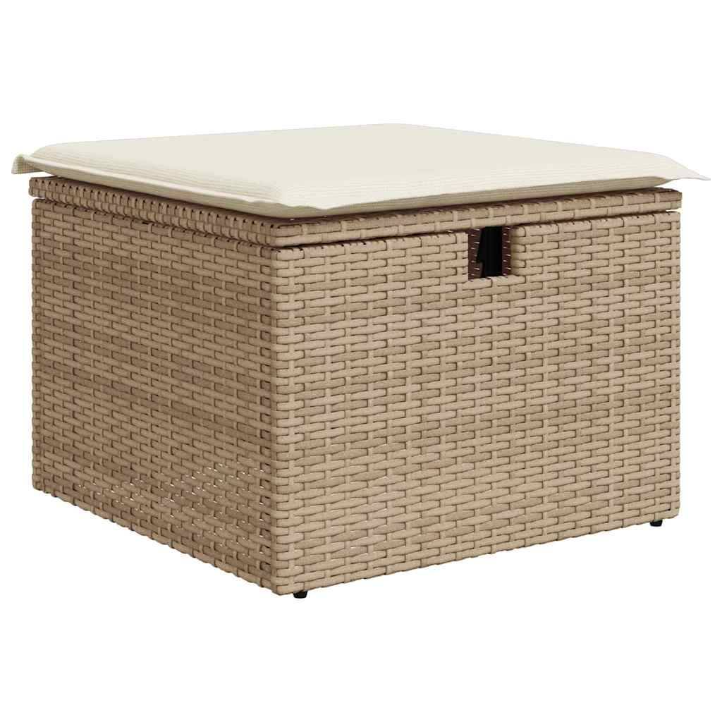 ComfortXL - Canapé d'extérieur 6 pièces avec rangement et table de jardin Beige – ComfortXL Outdoor Living - Image 7