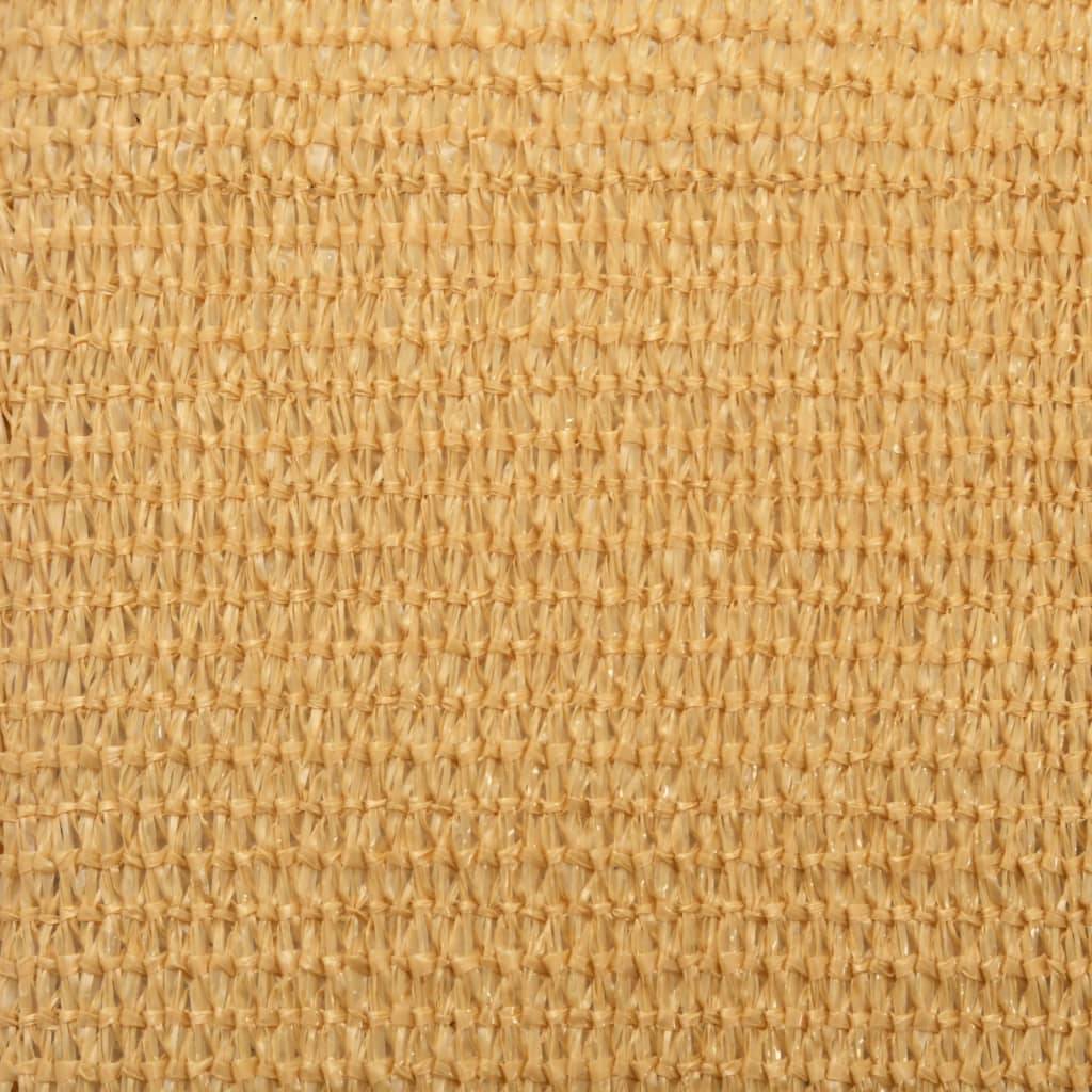 Voile d'ombrage PEHD sable 500 x 200 cm - PANGIVO - Image 8