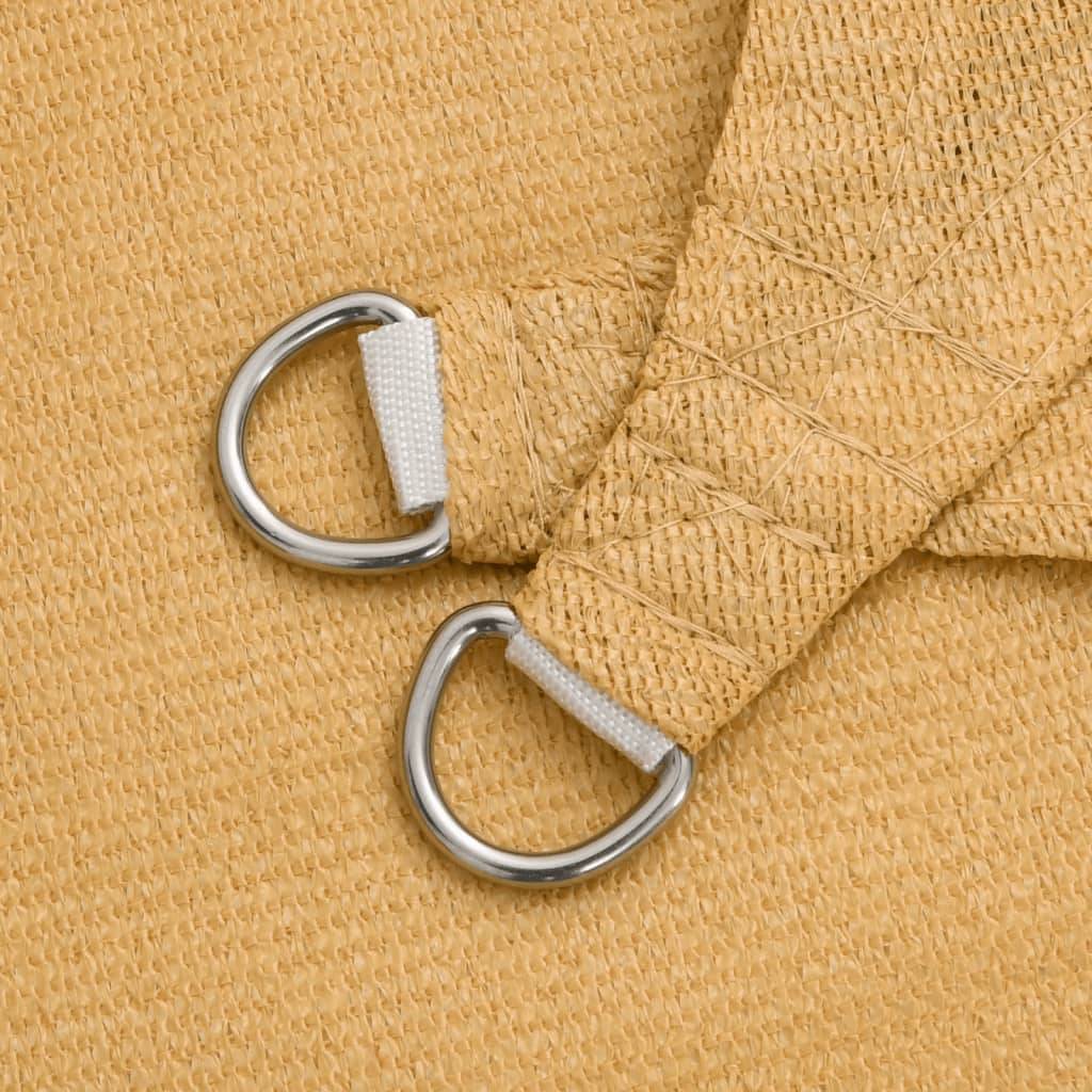 Voile d'ombrage PEHD sable 500 x 200 cm - PANGIVO - Image 4
