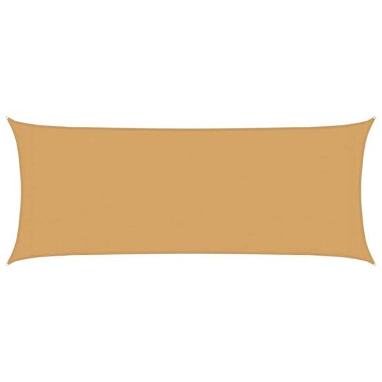 Voile d'ombrage PEHD sable 500 x 200 cm - PANGIVO - Image 1
