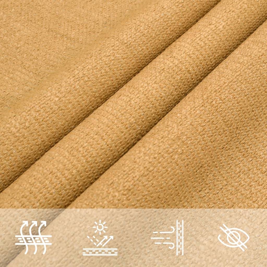Voile d'ombrage PEHD sable 500 x 200 cm - PANGIVO - Image 7
