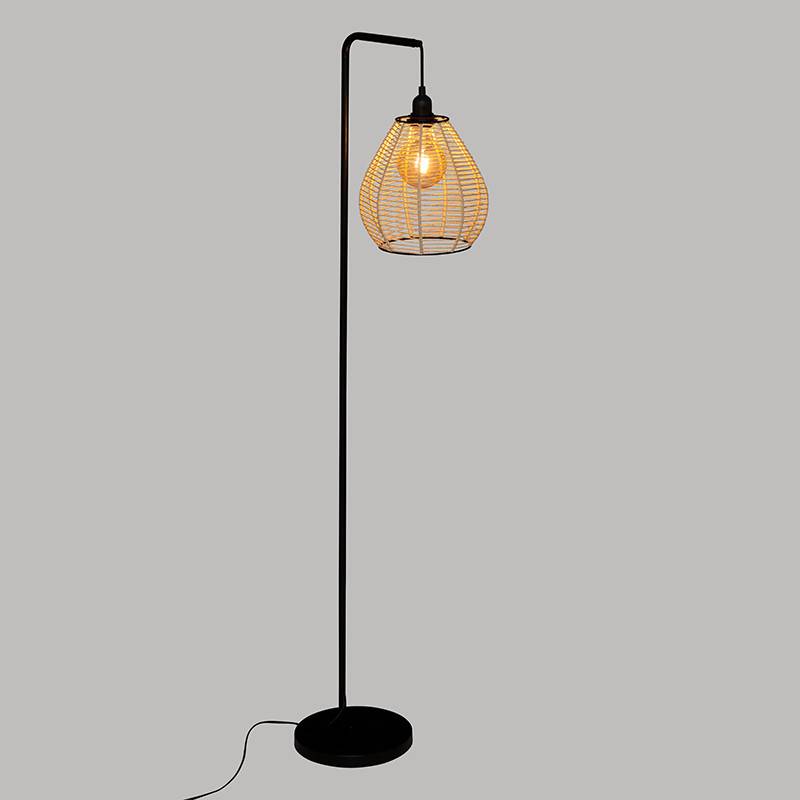 Lampadaire arc Delia naturel H149,5 Atmosphera - Image 3