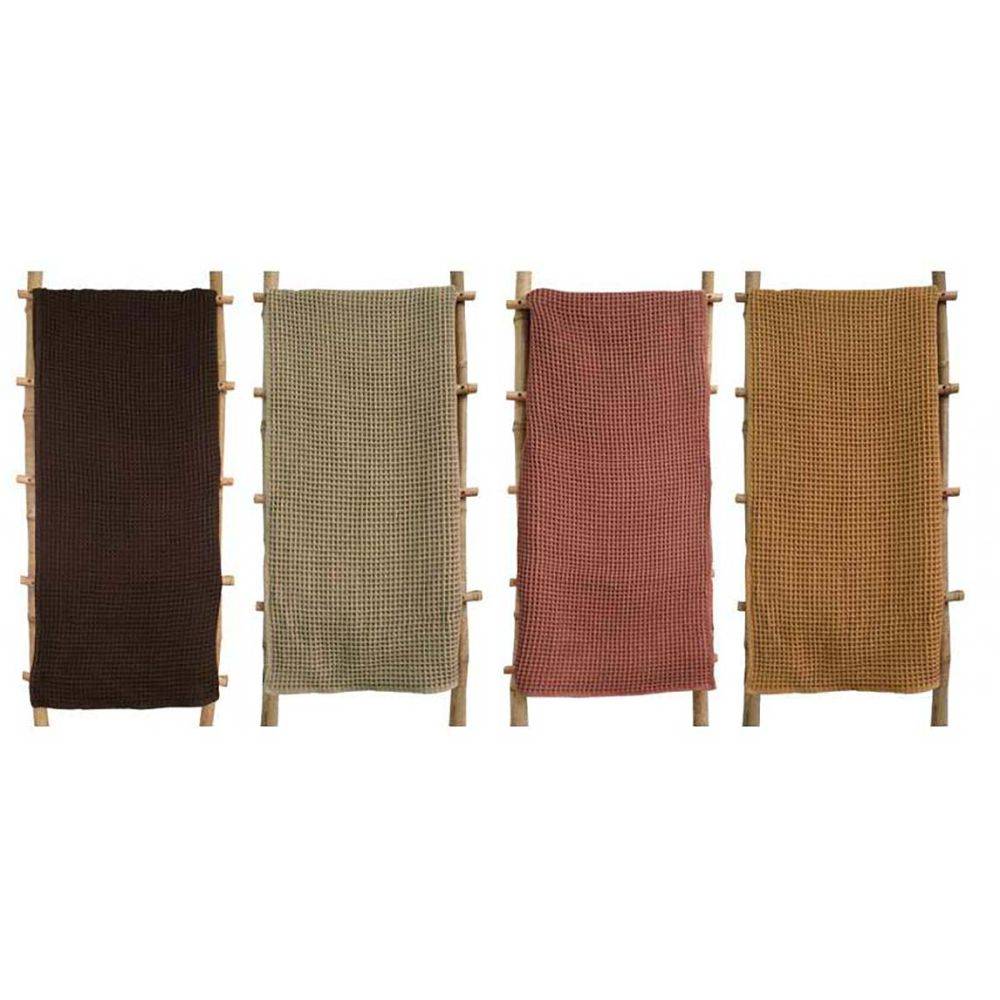Aubry Gaspard - Plaid 100% coton 130 x 170 cm - Imagen 2