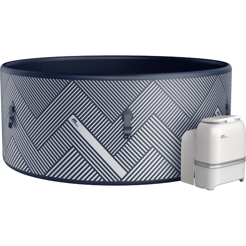 Spa gonflable MSpa Naval 6 places – Semi-rigide Ø173 cm, connectivité Wi-Fi et jets relaxants - Imagen 2