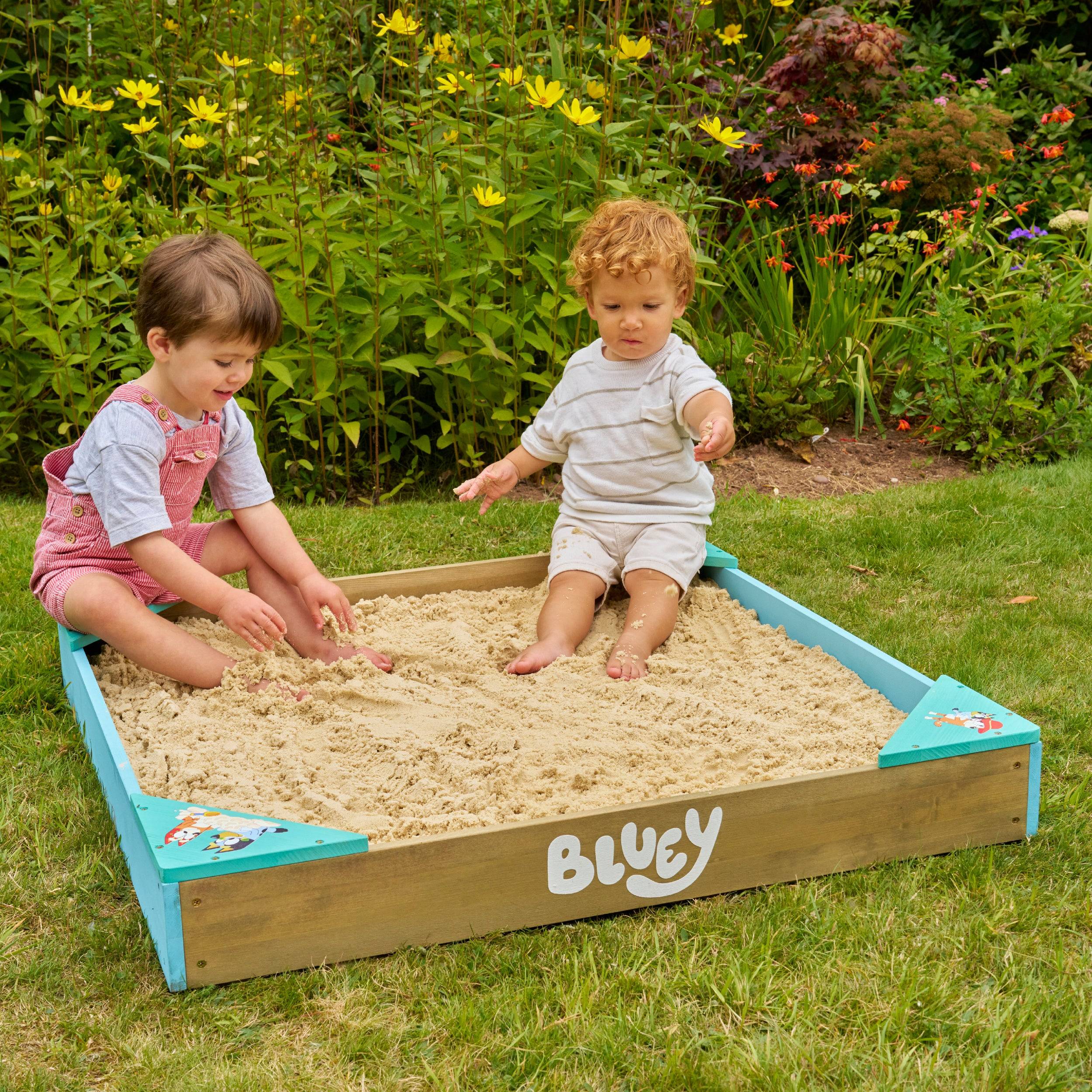 Bac à sable Bluey couverture de protection bois FSC® - Image 1