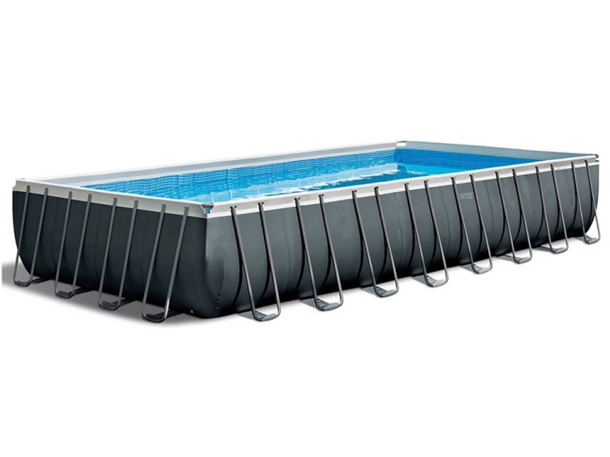 Piscine tubulaire Ultra XTR Frame rectangulaire 9,75 x 4,88 x 1,32 m - Intex - Image 1