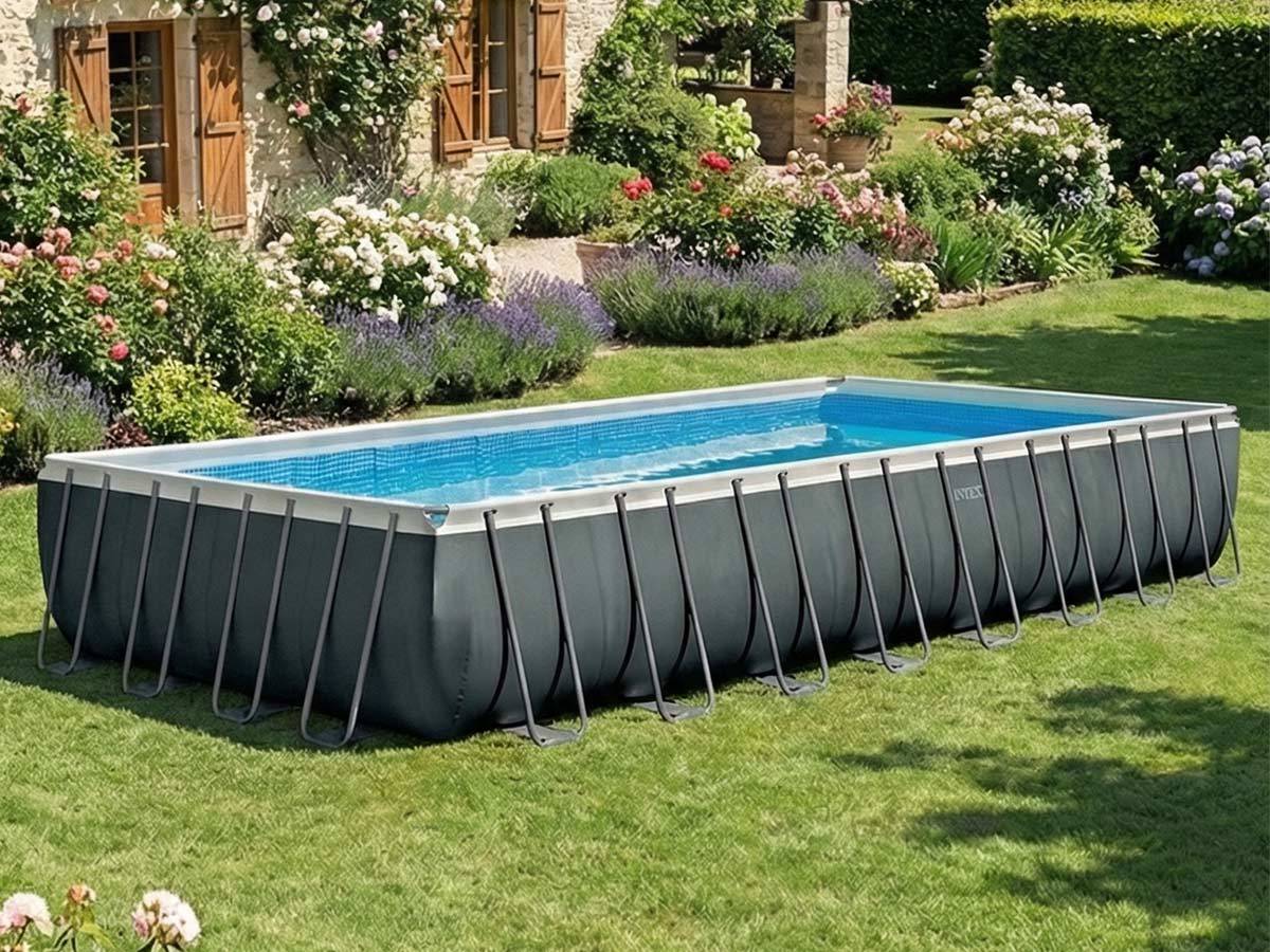 Piscine tubulaire Ultra XTR Frame rectangulaire 9,75 x 4,88 x 1,32 m - Intex - Image 2