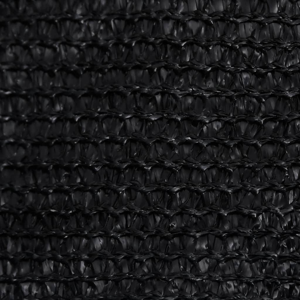 Helloshop26 - Voile toile d'ombrage parasol 160 g/m² PEHD 2,5 x 2,5 m noir - Imagen 5