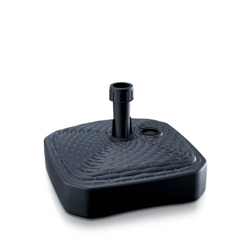 Lem Select - Pied de parasol effet tressé Anthracite - Imagen 1