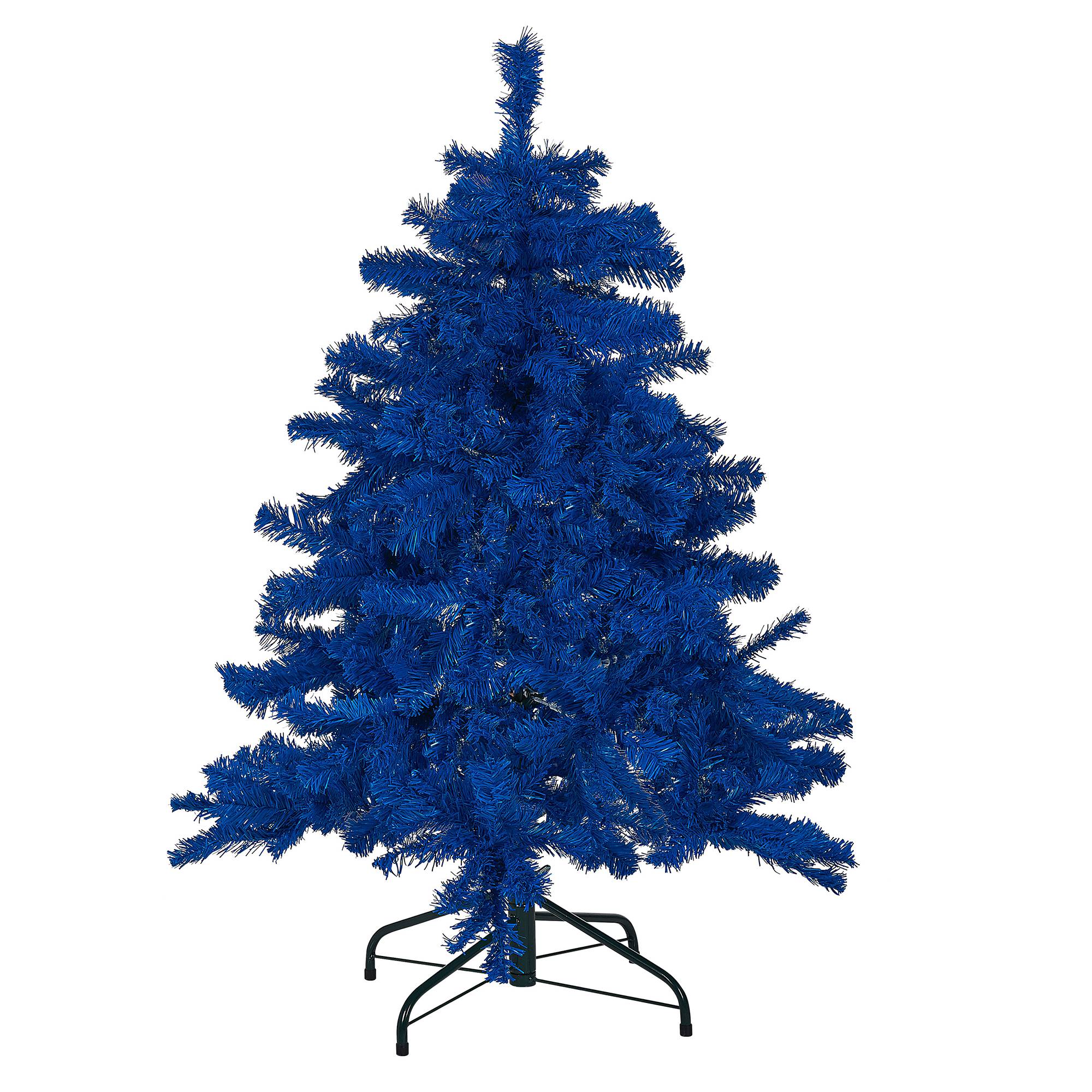 Beliani - Sapin de Noël PVC Bleu FARNHAM - Beliani - Imagen 2