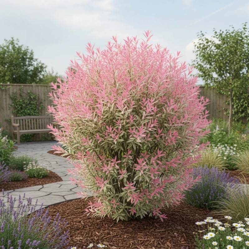 Saule crevette Hakuro Nishiki, Salix - Pot de 7,5L - Tigette - Image 3