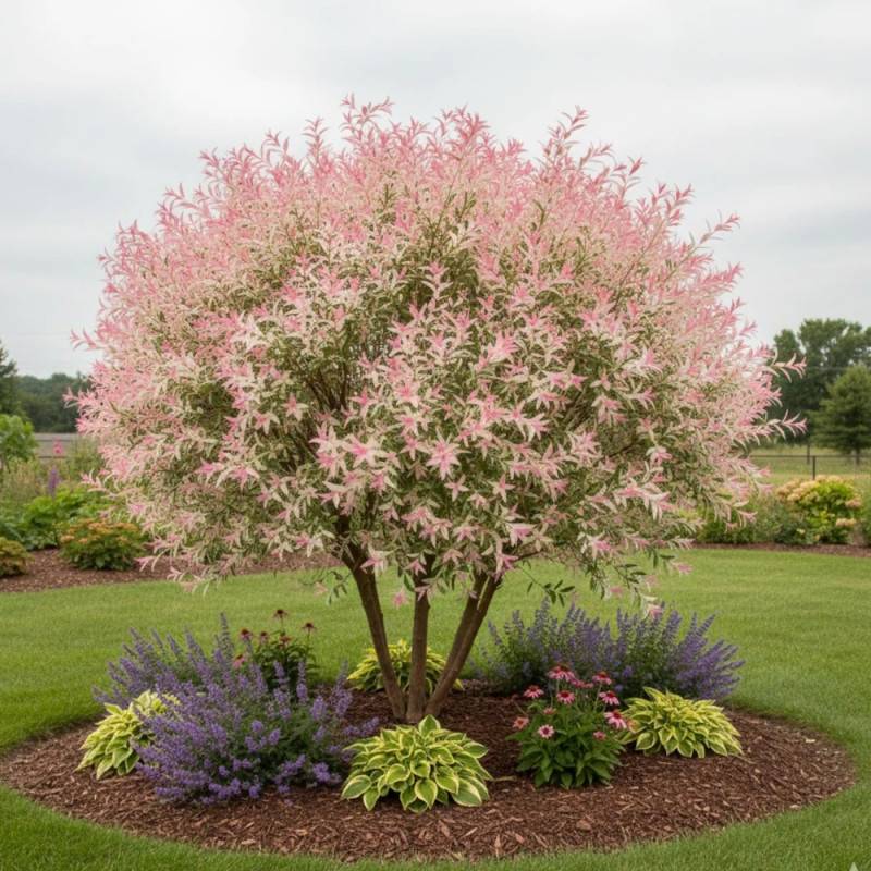 Saule crevette Hakuro Nishiki, Salix - Pot de 7,5L - Tigette - Image 2