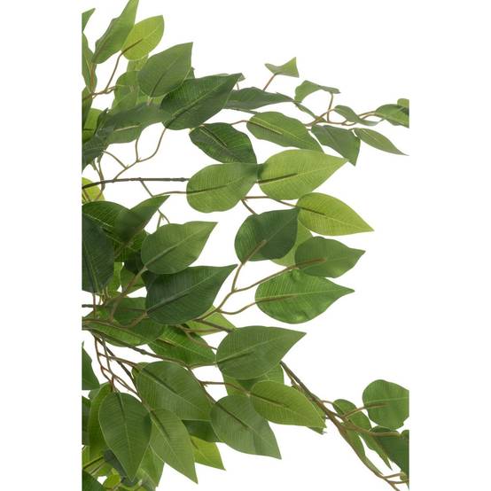 Plante Artificielle en Pot "Ficus" 150cm Vert - Image 2