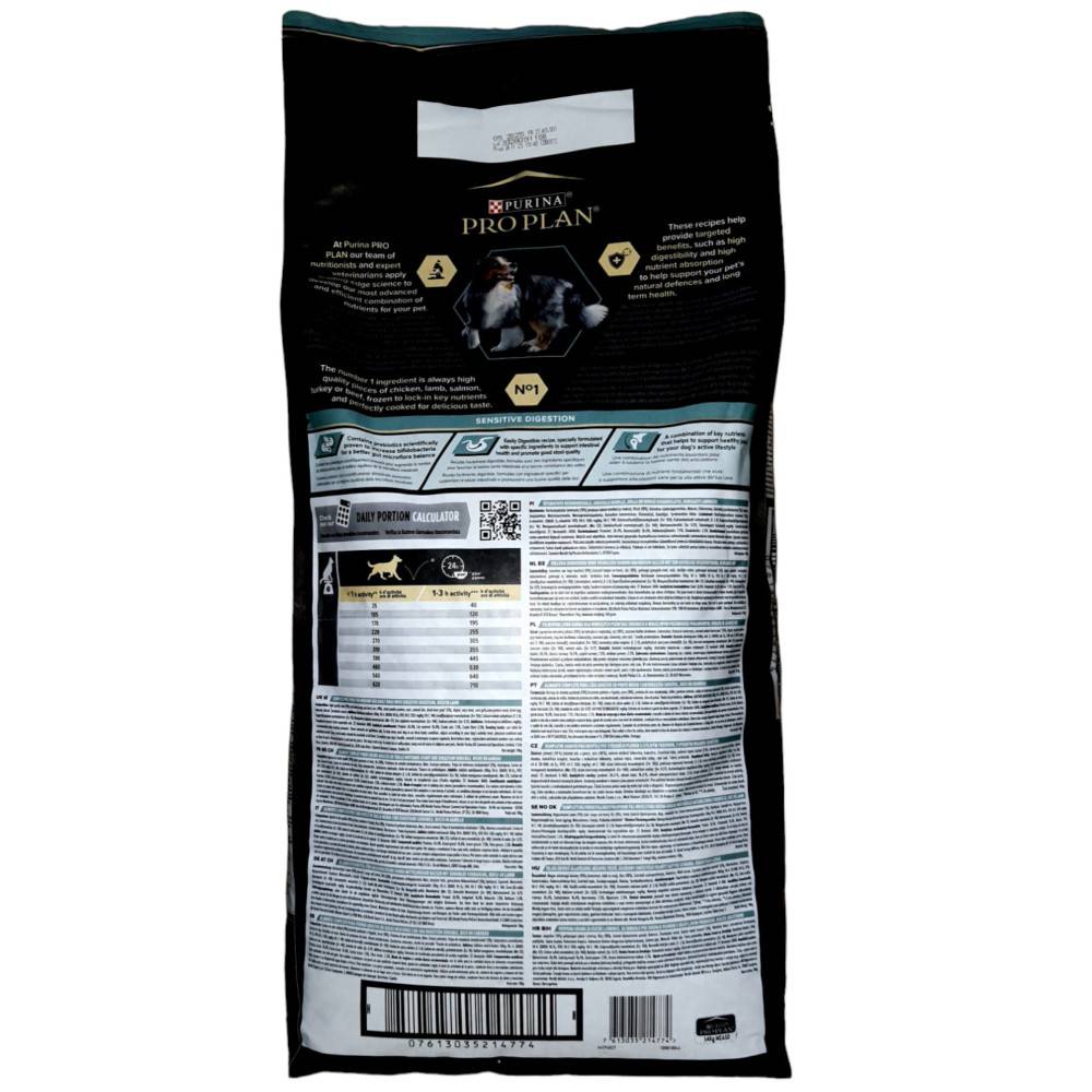 Purina One - Purina - Croquettes medium adulte sensitive digestion a l'Agneau, 14 kg pour chien - Image 2