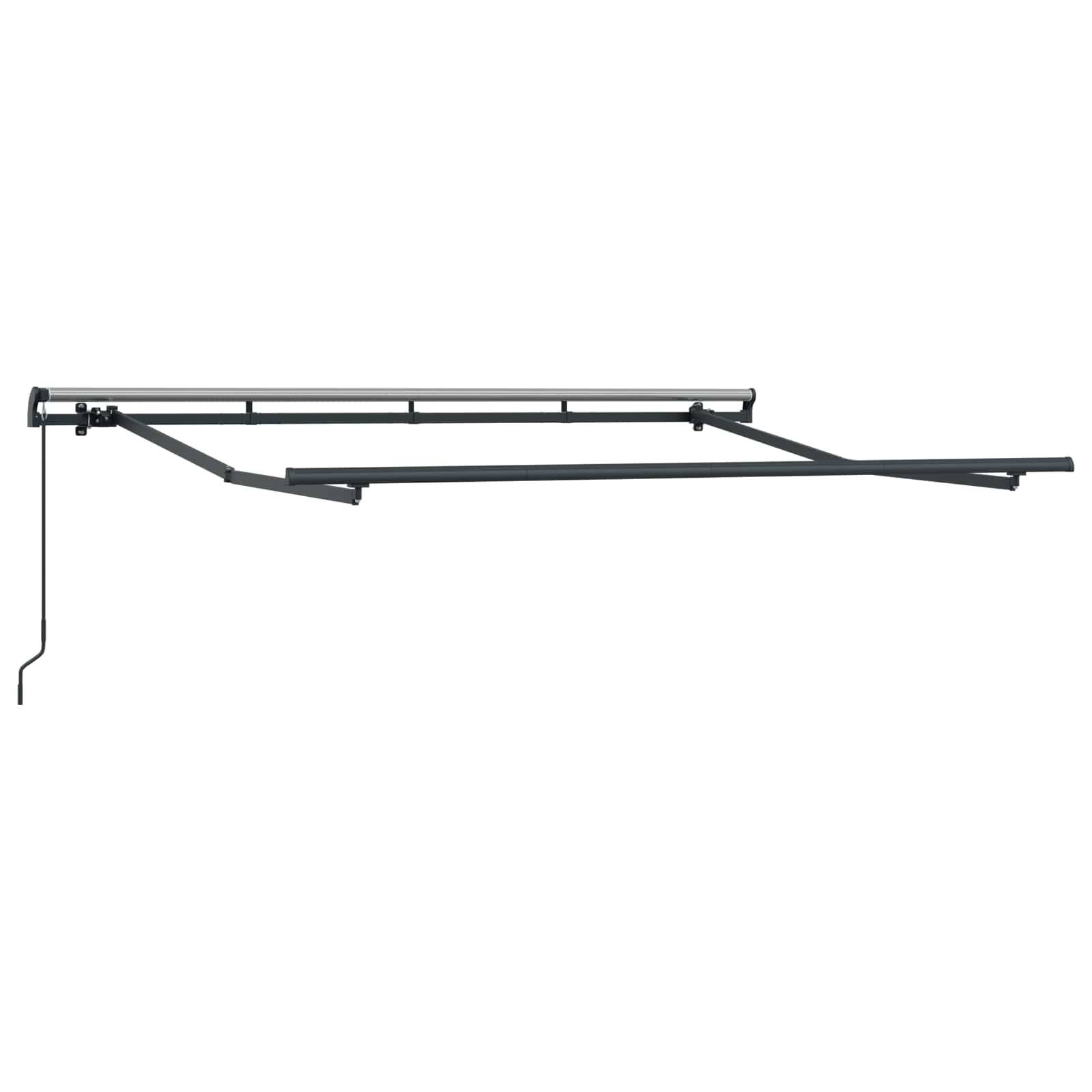 ComfortXL - Store banne manuel aluminium pour terrasse protection UV gris clair 4x3m - ComfortXL Outdoor Living - Image 3