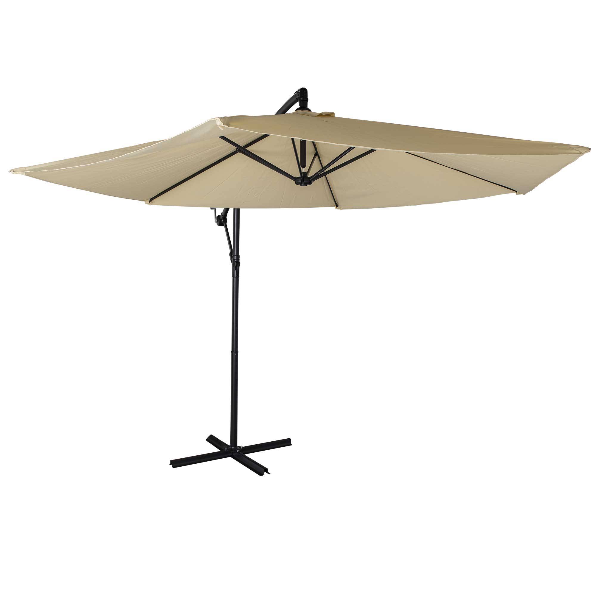 WERKA PRO - Parasol déporté Ø 3m - WERKA PRO crème - crème - Image 4